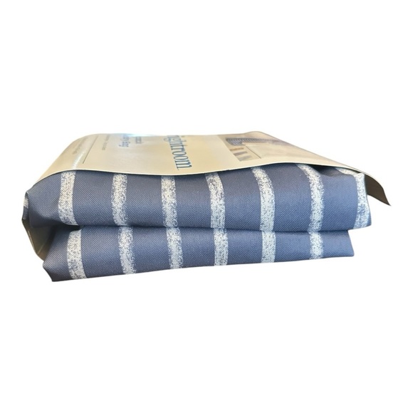 Brightroom Backpack Laundry Bag - Blue Striped - New - Picture 4 of 4